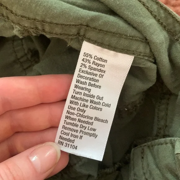 True Craft green utility shorts - Picture 4 of 4